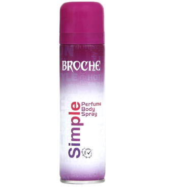 Broche Body Spray Simple 150ml